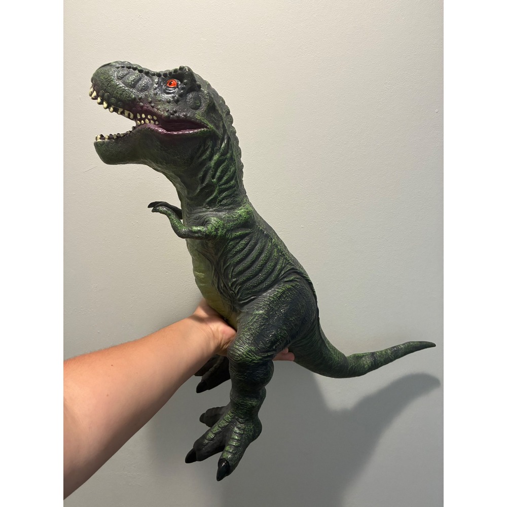Unbranded T-Rex Dinosaur Action Figure 18 Inch Green
